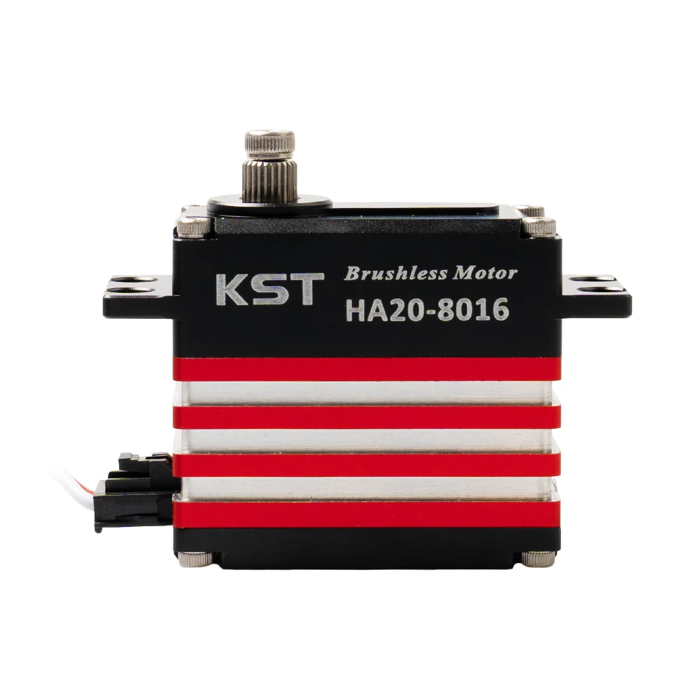 KST HA20-8016 85Kgf.cm 0,15 Sek./60 ° Extrem drehmomentstarker bürstenloser Standardservo für große RC-Flugzeuge – Detail 12