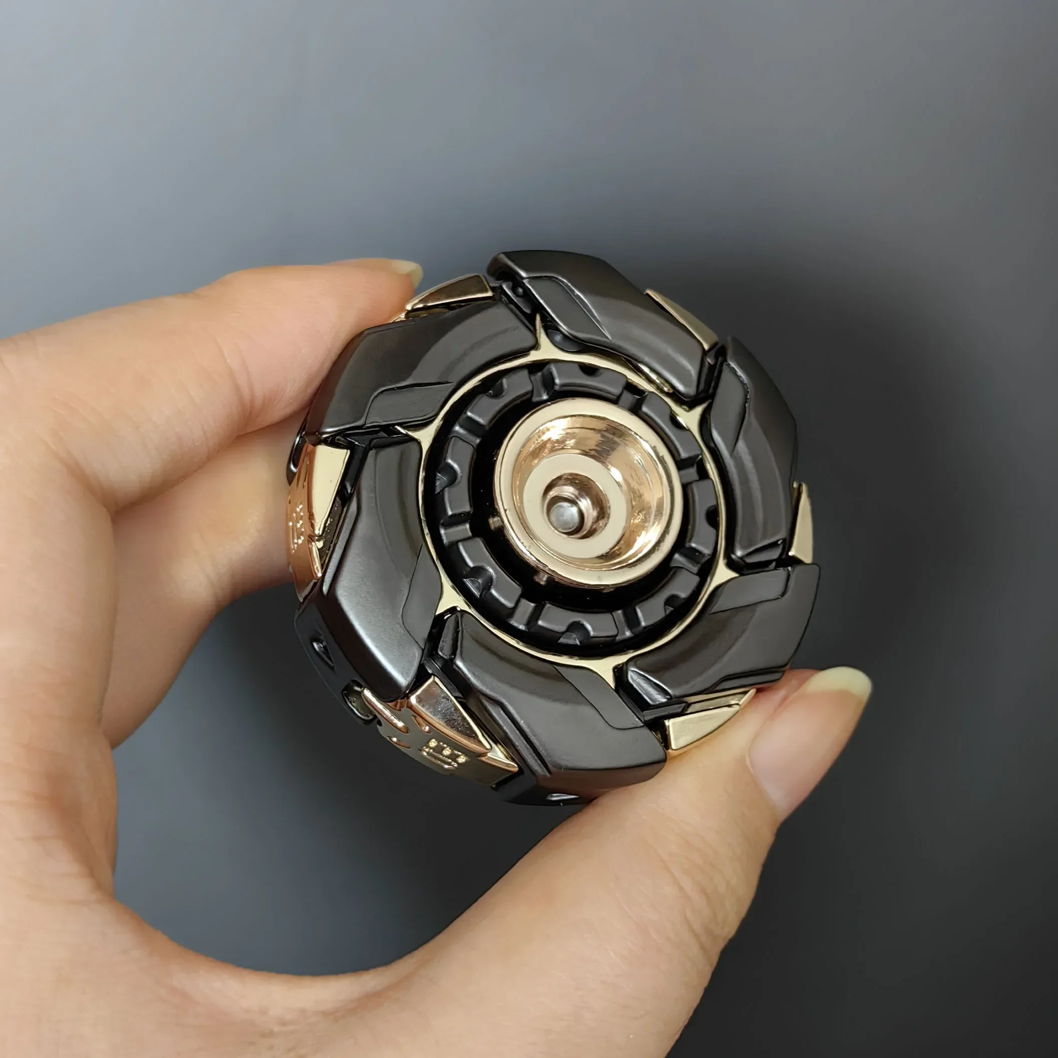 Schuifregelaar opent gepantserd Fidget-spinnend gyrospeelgoed om stress te verlichten volwassen fidget-vrienden magnetisch speelgoed