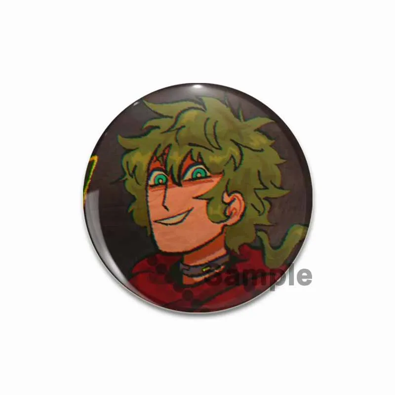 Yttd Midori with Gun Idk Sara Kinda Sus Catboy To Soft Button Pins HD Print Badge Brooches for Backpack Clothes Accessory Gifts