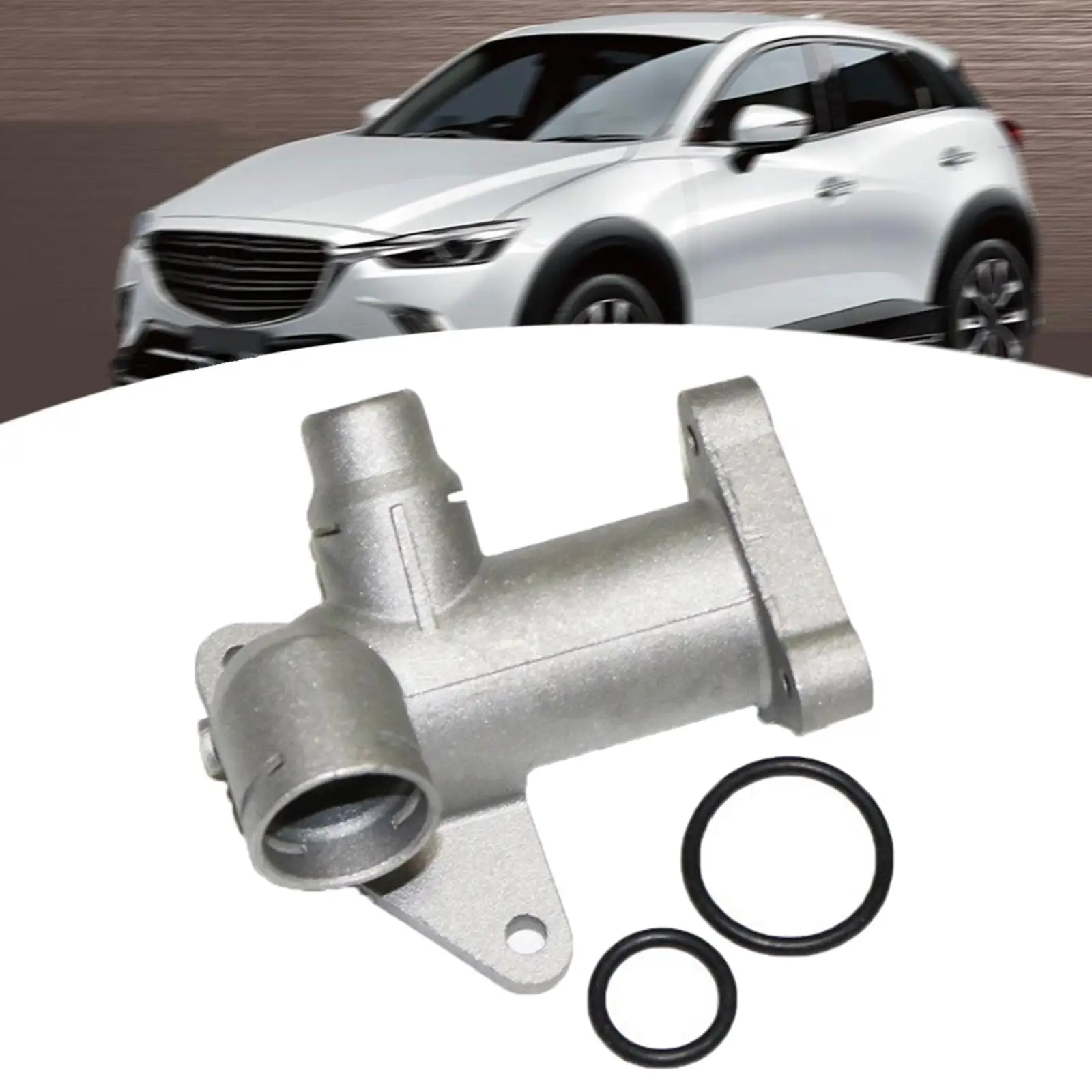 شفة خرطوم المبرد البديلة المناسب المعدني 058121132C شفة المياه مع شفة مخرج المياه الختم لـ Passat 1.8T