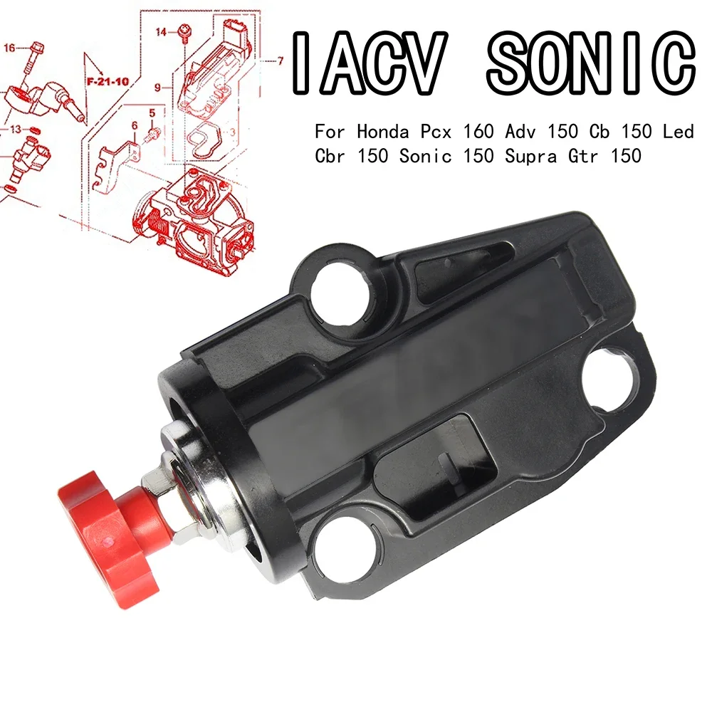 IACV Idle Air Control Valve For PCX160 K1Z ADV160 CBR150 Sonic150R Throttle Body ISC Stepper Motor 160cc 150cc