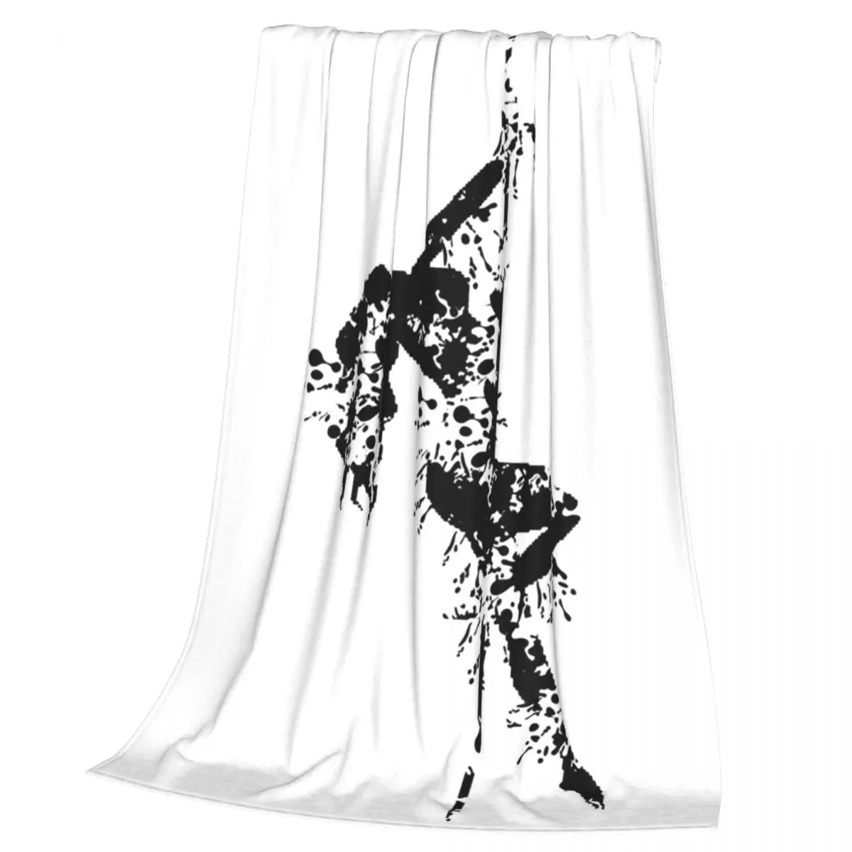 Pole Dance Cool Blankets Soft Warm Flannel Throw Blanket Plush for Bed Living room Picnic Travel Home Couch