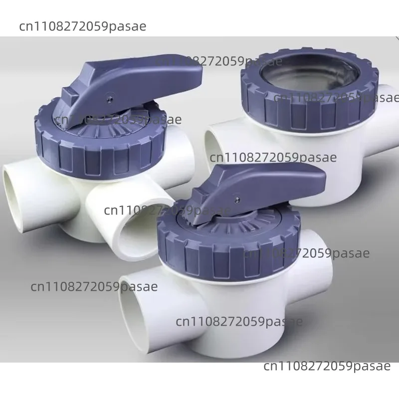 Three-way valve Swimming pool bath equipment accessories, pipes, three-way valves