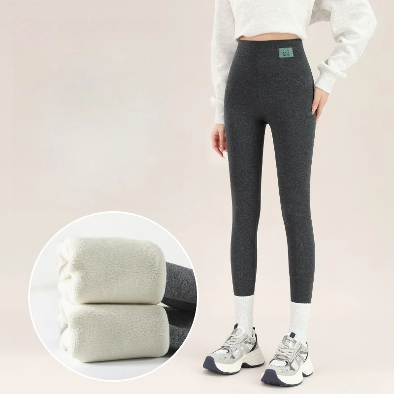 裏起毛で暖かく快適なシェルパレギンス レディース アウトドアウェア カジュアル ストレッチパンツ 無地 ハイウエスト 着痩せ効果 厚手 ロングパンツ
