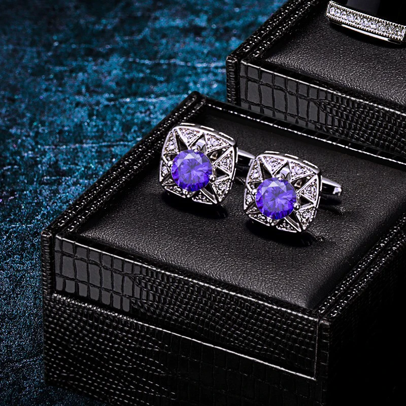 KFLK Jewelry Fashion shirt cufflink for mens Brand cuff button cuff link High Quality Wedding male abotoaduras guests