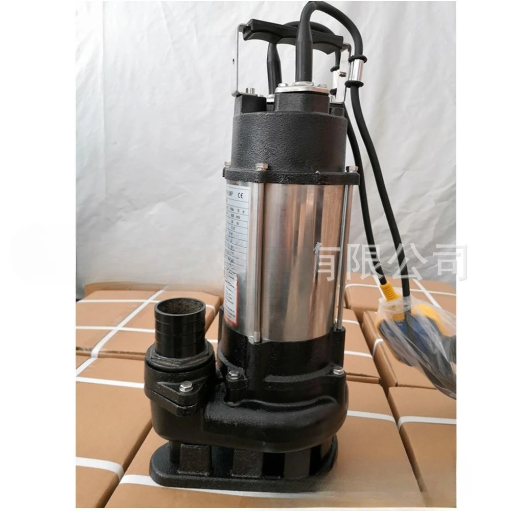 Sewage pump irrigation automatic submersible pump non-clogging cutting sewage