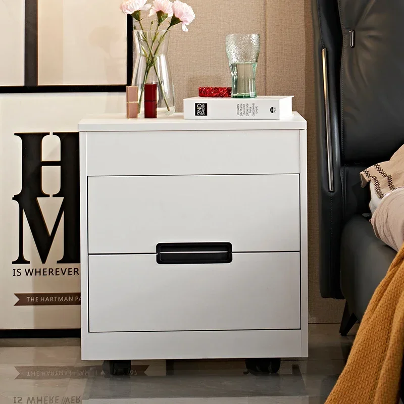 TAOSimple Modern Bedside Table Bedroom Bedside Nordic Multifunctional Lifting Bedside Storage Cabinet Locker