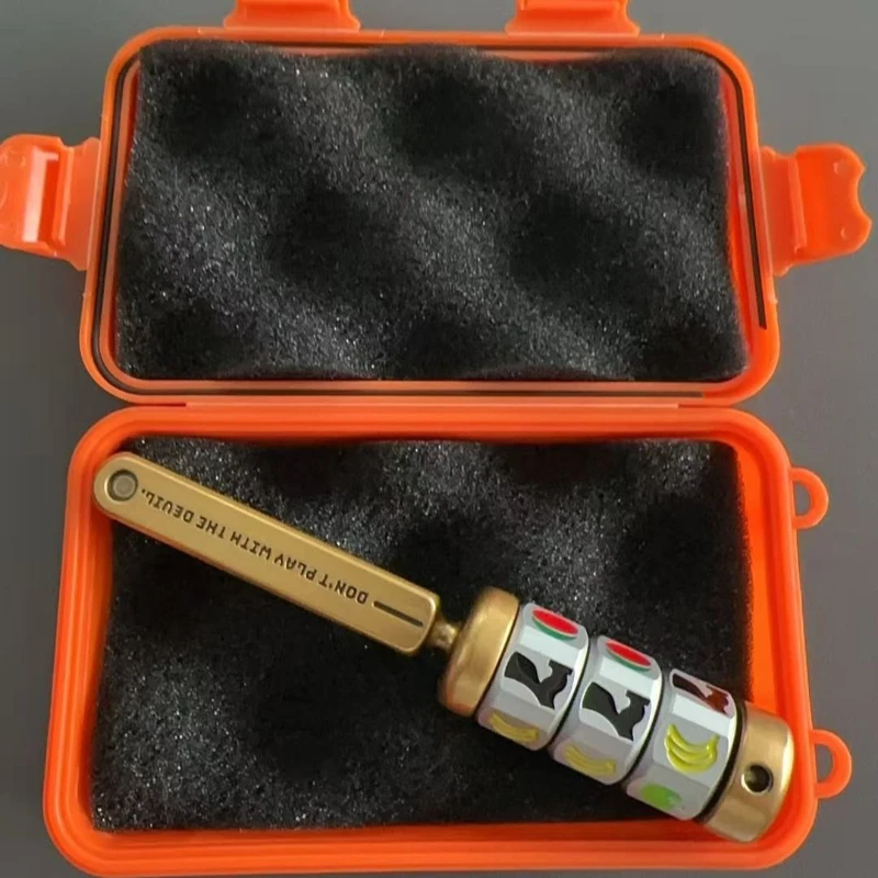 メタルフィジェットローラースピナー磁気プッシュコインラッキーホイールプルフィンガートップスピニングトップチップフライホイールEDCストレス解消玩具