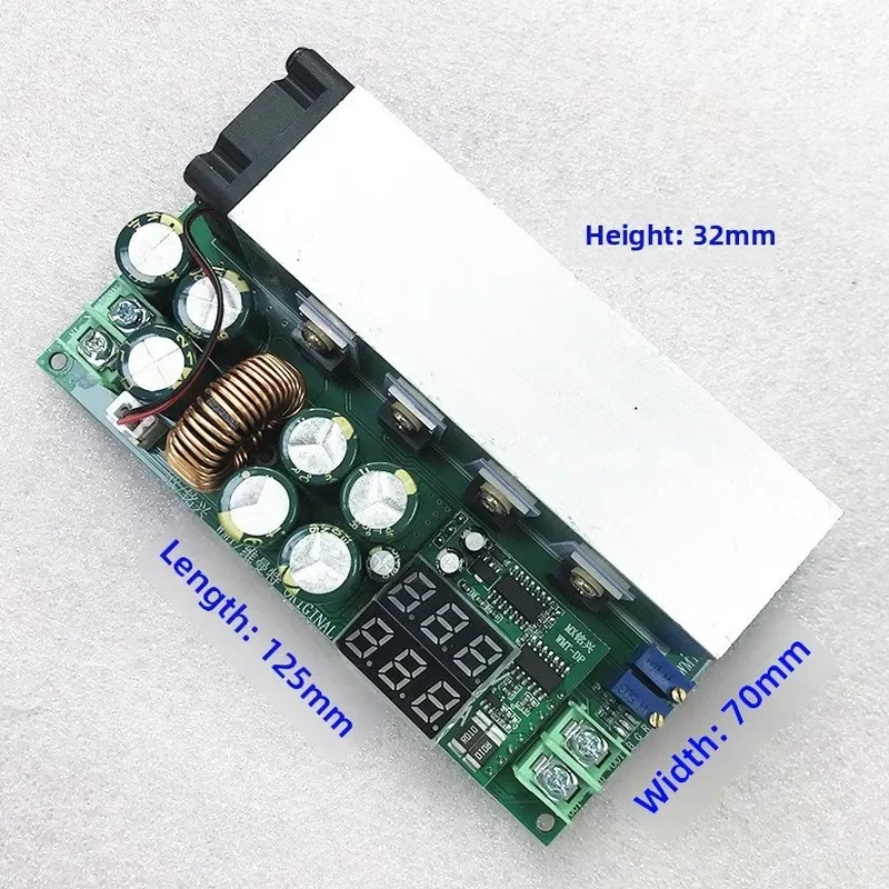 600W DC-DC Step Down Converter 12V-80V Adjustable Constant Voltage Current Solar Charging LED Driver Power Module