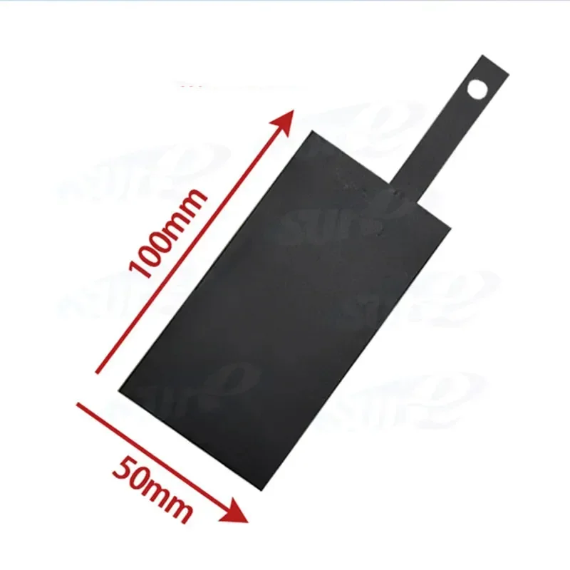 Piastra di antimonio di latta (anodo