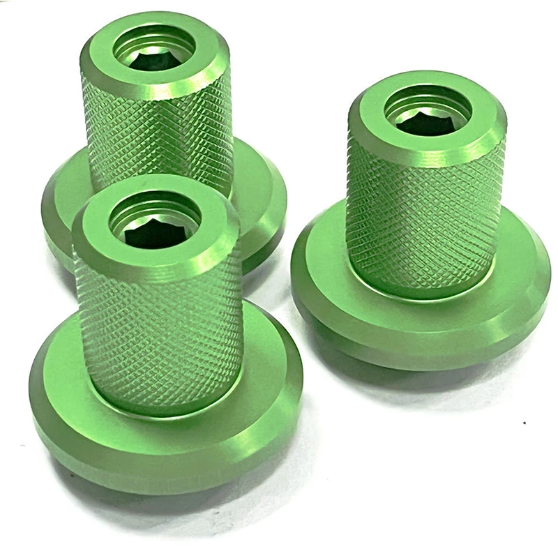 Custom 6061 7075 Precision Shaft Pin Sleeve Adapter Connector Turned Threaded Anodized Type Aluminum Alloy Cnc Machining