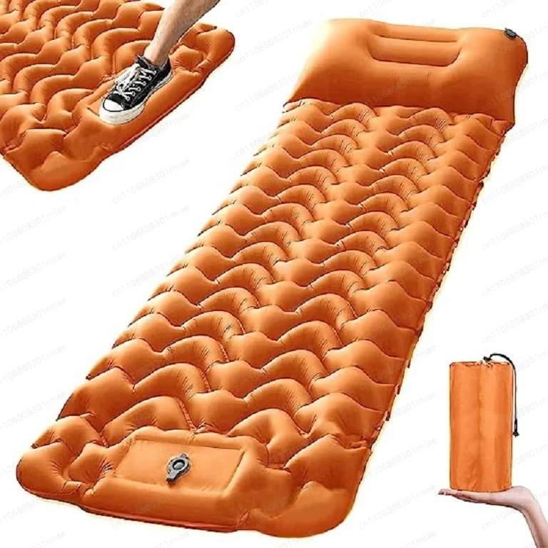 Polar Everest Camping Sleeping Bag Ultra Light Compact Waterproof Camping Inflatable Mattress Backpack Hiking