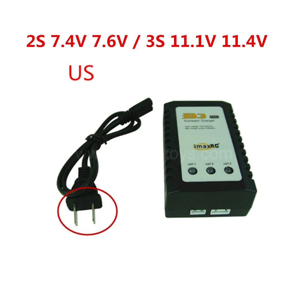 7.4V/7.6v 11.1v/11.4v Lipo Battery charging Parallel line cable USB 2S 3S balance charger B3 B3S