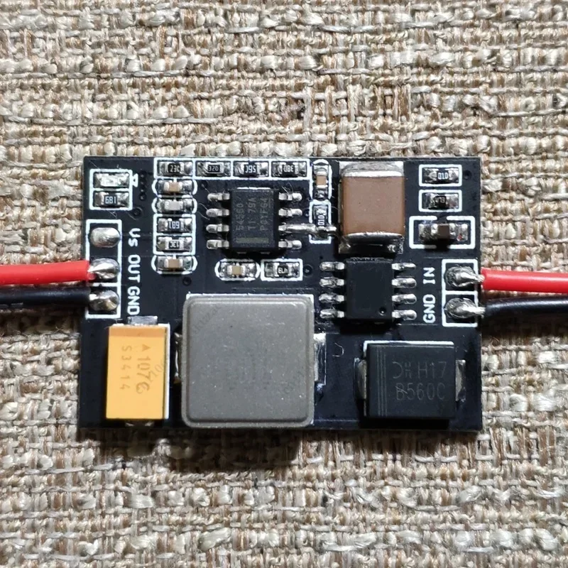 Ezuav High Voltage Version BEC Module (HVBEC) - 12S Input 5V/12V Output Power Supply