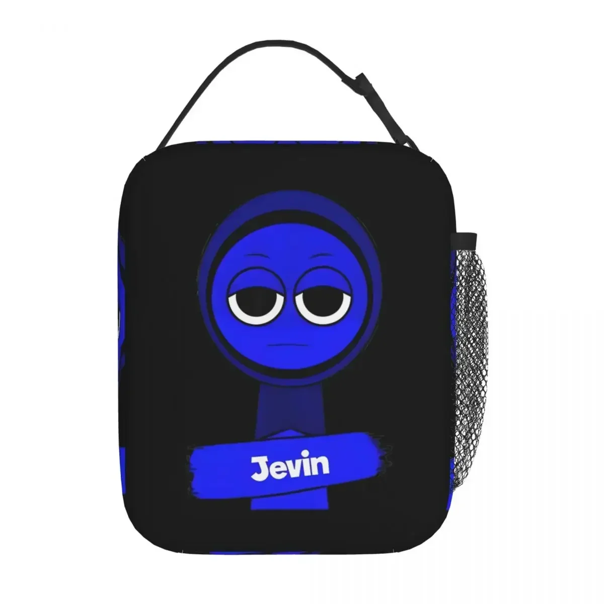 

Sprunki Incredibox Game Insulated Lunch Bag High Capacity Lunch Container Cooler Bag Tote Lunch Box Beach Outdoor Food Bag