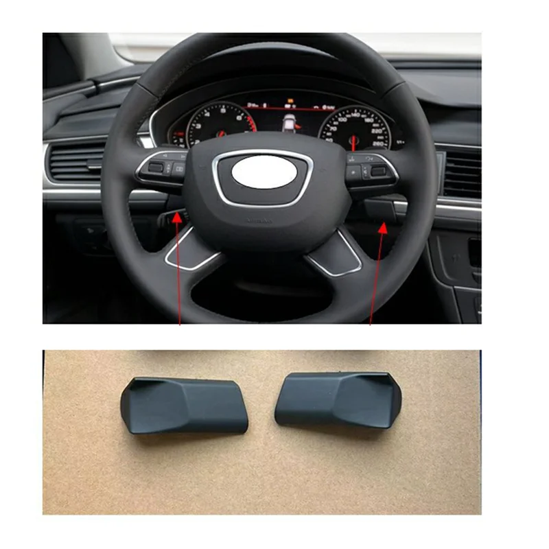 

Dashboard Trim Blanking Cap Steering Wheel Cover For A6L A7 2012-2018 Steering Wheel Cover 4GD858342 4G1858341 Left
