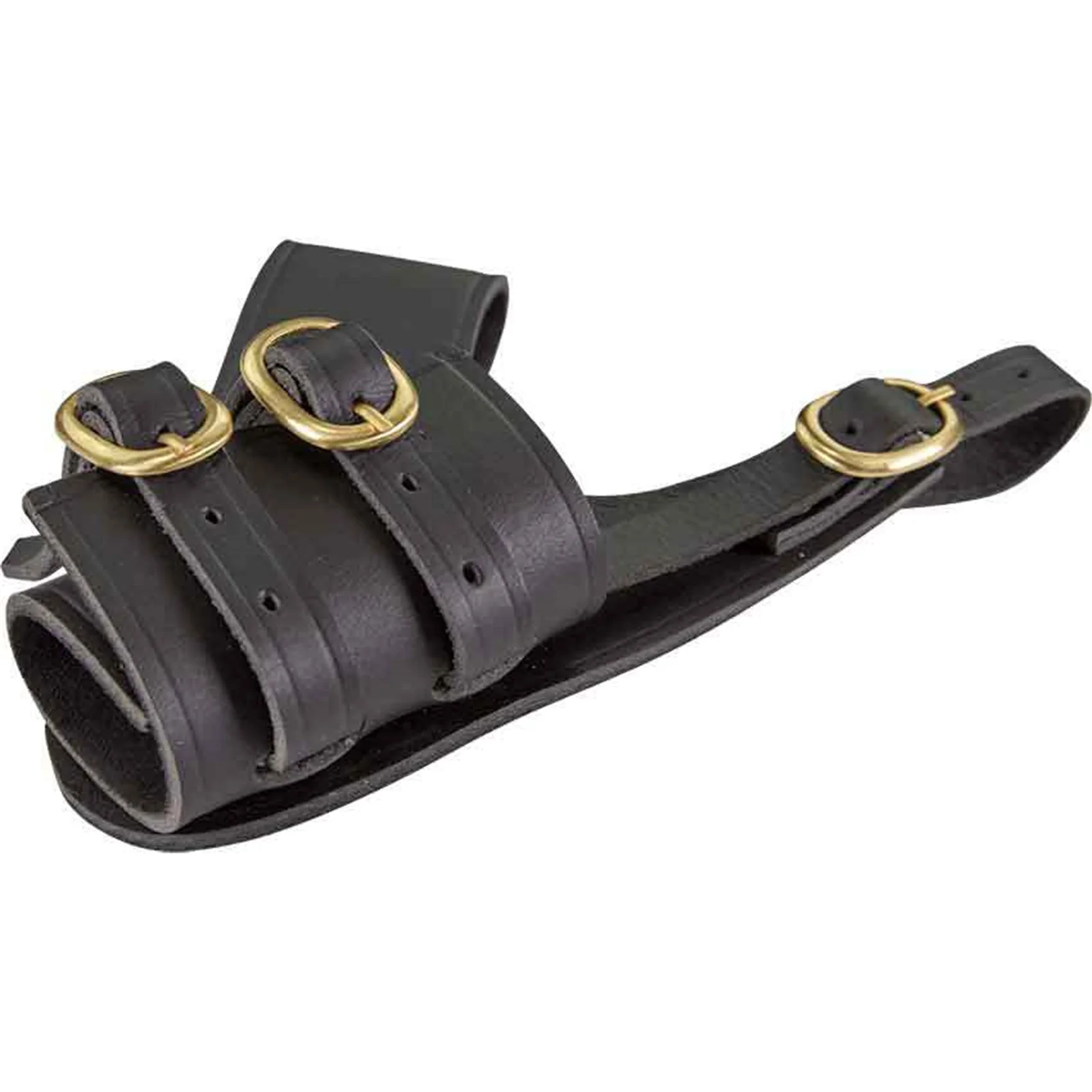 Mittelalterlicher Schwertfrosch Kunstleder Holster Gürtel Schwerthalter Renaissance Gürtelscheide für Ritter Krieger Pirat Cosplay