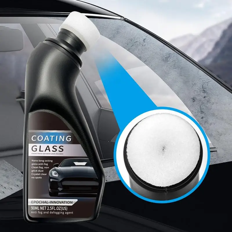 Anti Fog Spray Voor Voorruit 3 Oz Auto Voorruit Defogger Spray Waterdichte Beschermende Coating Auto Glas Schoonmaken Defogger