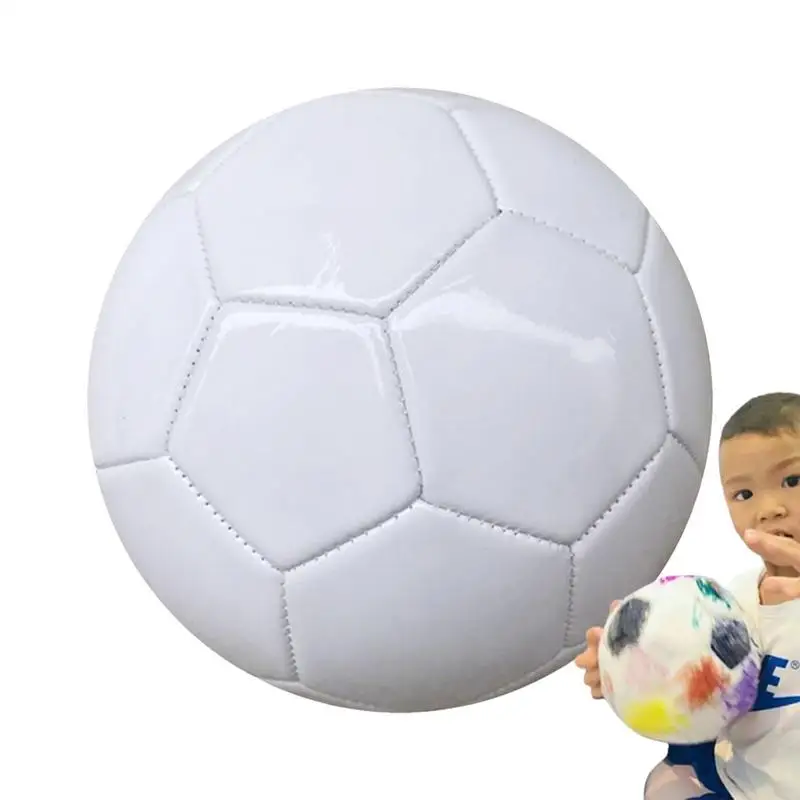 Ballon de football autographe ballon de football graffiti autographe polyvalent ballon de football blanc taille 3/4/5 ballon de football ballon de football blanc pur