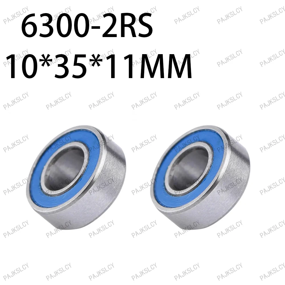 2PCS Universal Motorcycle Bearing Brand New 6300 6301 6302 6303 6304 2RS Motorcycle parts High Quality Secure Durable Waterproof