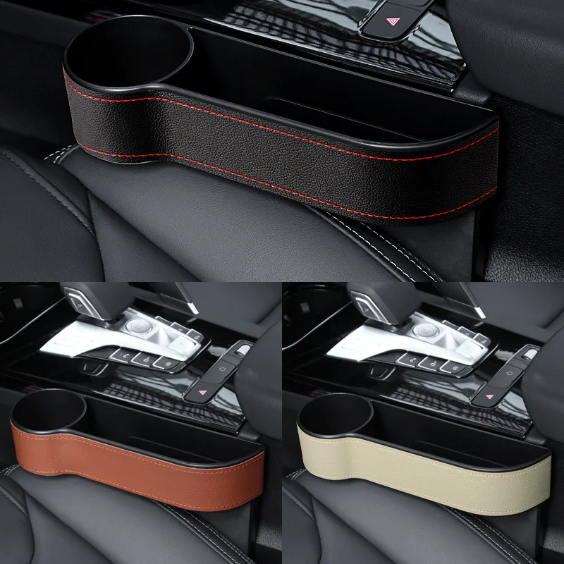 

Car Seat Gap Storage Box Multi-Function Car Interior Accessory Shopping Bags Seat Crevice Storage Box Auto Car Gap Storage Box