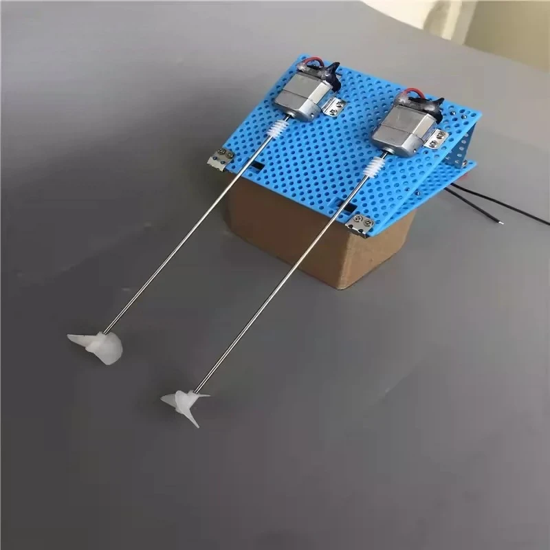 Kit de Ensamblaje de Barco a Control Remoto, Piezas de Potencia, Motor Thruster 130, Hélice DIY, 3-6v, Rueda de Hélice, Curso de Ciencia y Tecnología