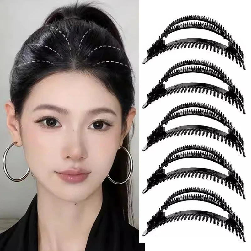 1/4pcs Cushion Stable Hair Roots Volumizing Fiber Insert Comb Invisible Fluffy Hair Pad Heightening Artifact Hairstyle Tool