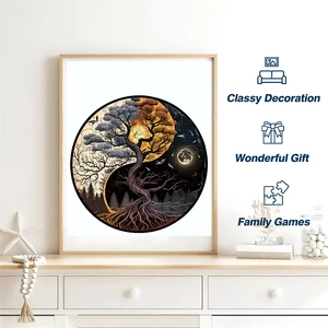 أعلى 8 مبيعات دمية خشبية الكونغ فو - No5