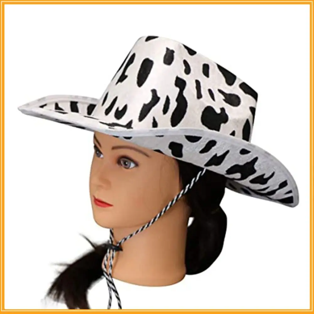 Women Sequin Costume Party Cosplay Performance Sequin Cowgirl Hats Bachelorette Party Hat Cowgirl Hat Cowboy Hat