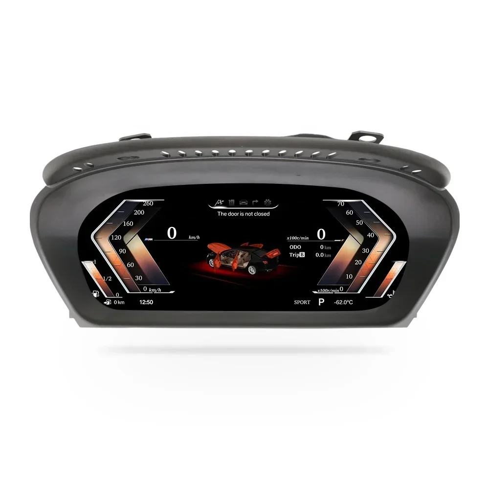 Route Factory Supply Digital Cluster Car Instrument Speedometer  for BMW X5 E70 Digital Speedometer Instrument Cluster