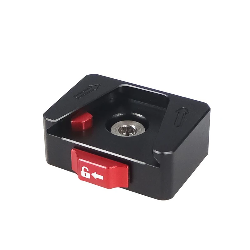 Schnellwechselplatte V-Mount Fast Switch Installationssystem für Gopro Insta360 OSMO 360 Action 5pro DSLR-Kamera Stativ Slide Mount – Detail 30