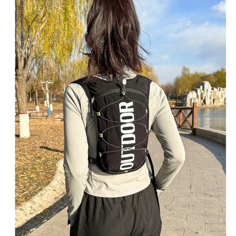 

Велосипедная сумка-жилет 5 л, универсальный рюкзак для марафона и бега, спортивный гидратационный рюкзак для активного отдыха, снаряжение для велоспорта