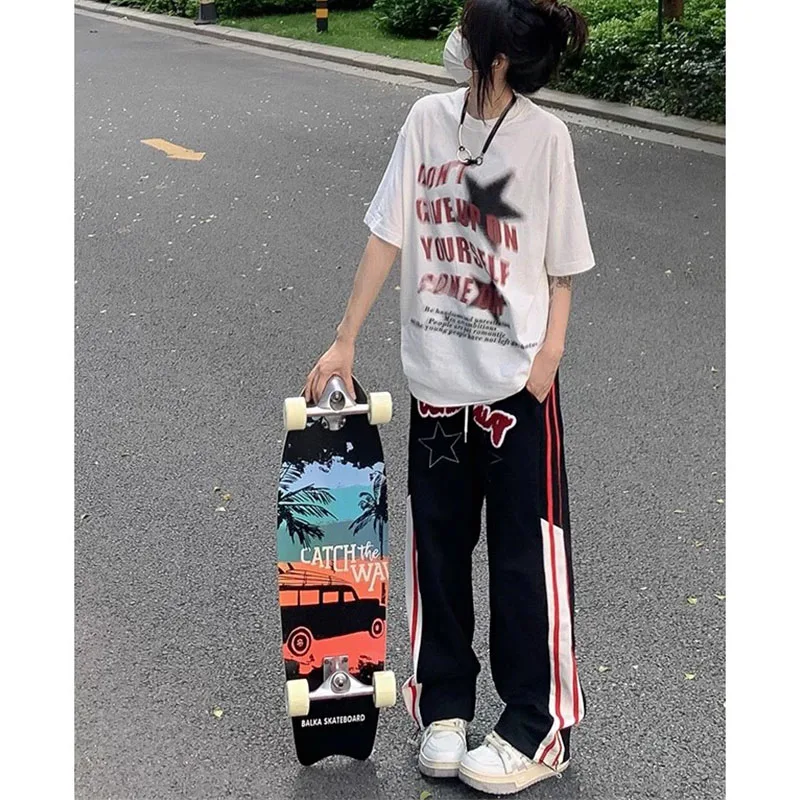 

Sports pants women'2024 new highs summer thin 2024 new high waisted wide leg running casual leggings quick drying work pants