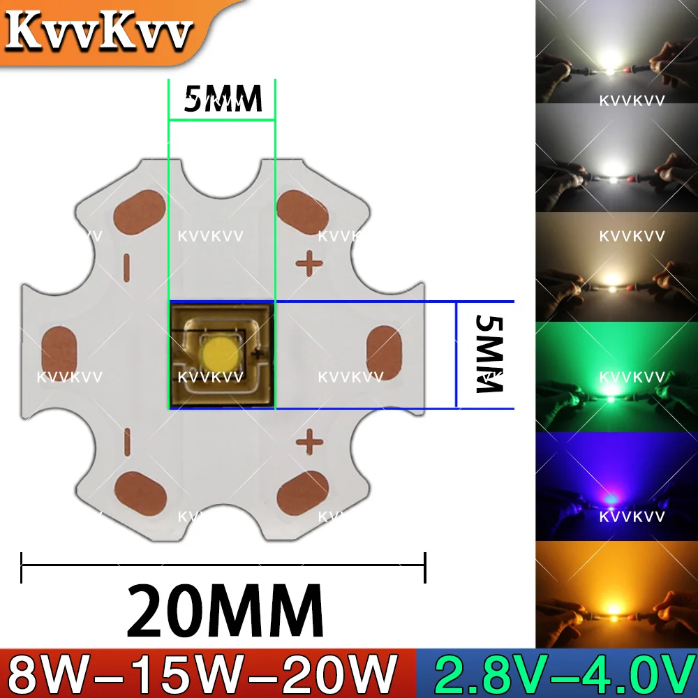 1Pcs LED 20W Laser Light XMLL L2 SMD Plane Circle 5050 Glow Cold White Replace XMLL2 T6 Bead For DIY Flashlight Torch Parts Bulb