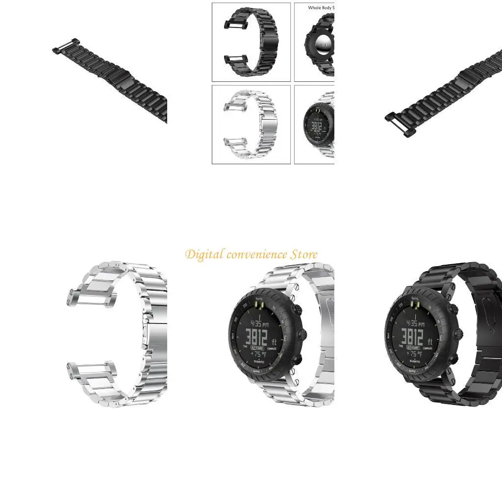 

Браслет из нержавеющей стали 97QA, водостойкий, для повседневного комфорта