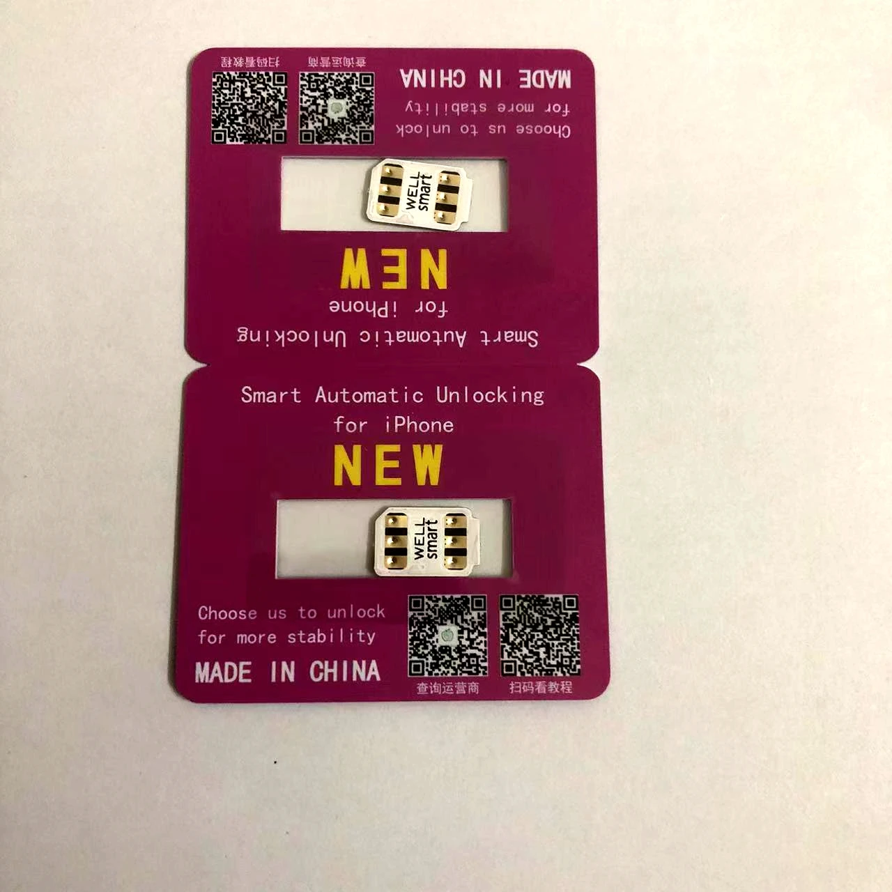 Supporto versione Wellsim Smart V+7 per IP6 a 17 Pro Max MEP/SED/QPE/Tmsi e Intel/Qcomm, tutte le modalità sono disponibili