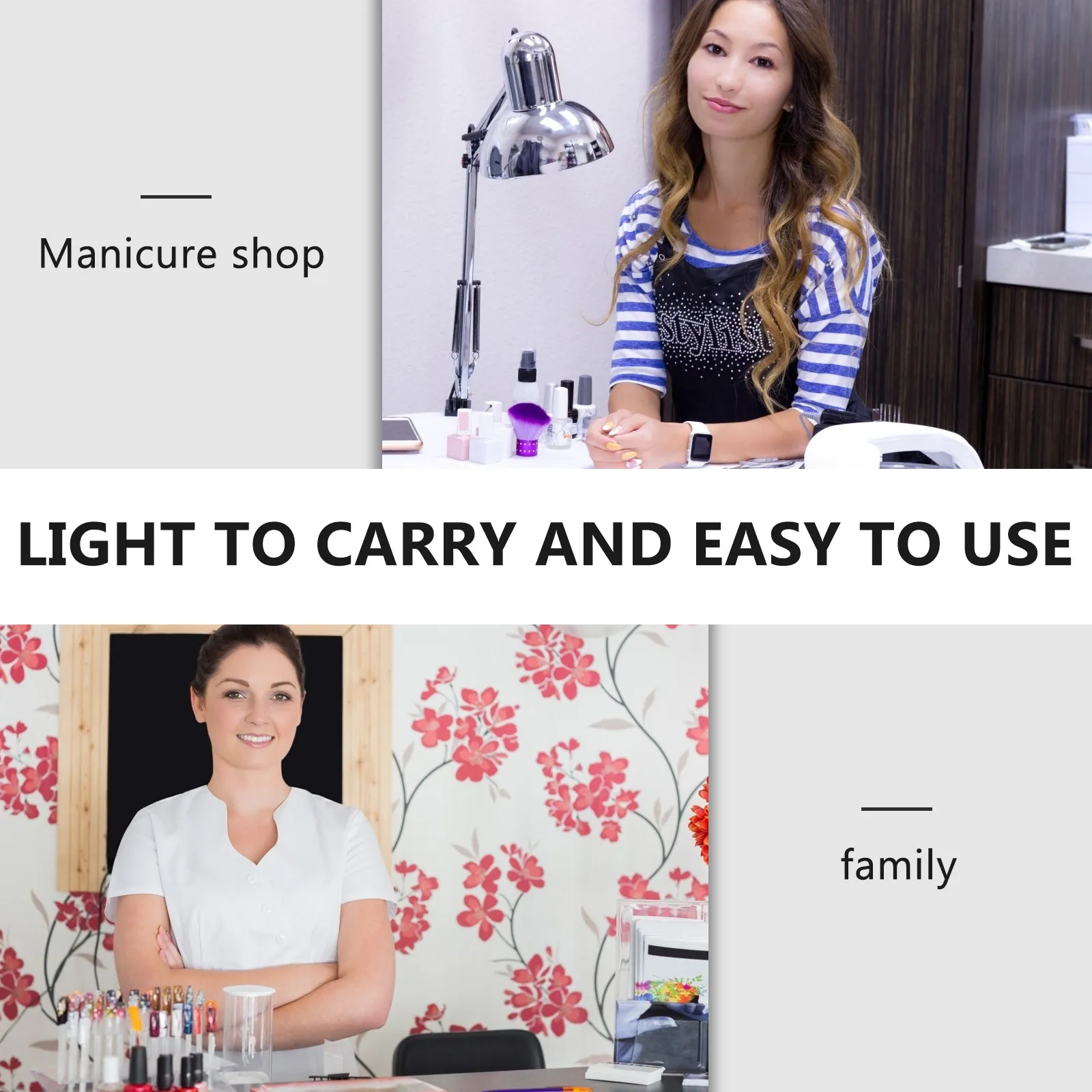 11Pcs Nail Polish Bottles Small Capacity Plastic Empty Bottles Screw Sealed Reusable for Nail Gel Cuticle Oil Manicure Supply
