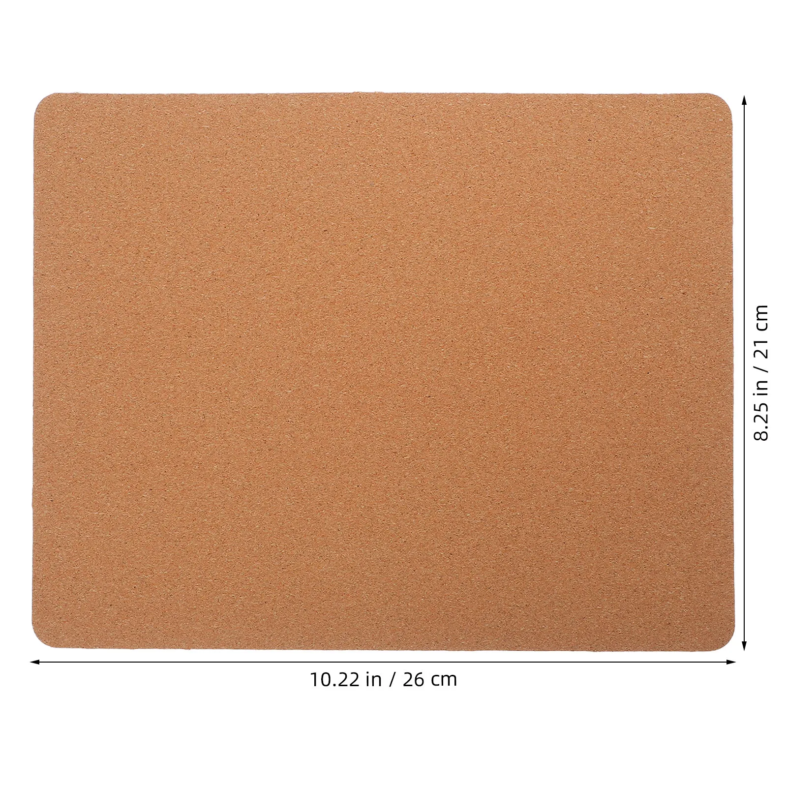 แผ่นรองโต๊ะทำงานทำจากไม้ก๊อกธร - Desk Setup Natural บทวิจารณ์และราคา