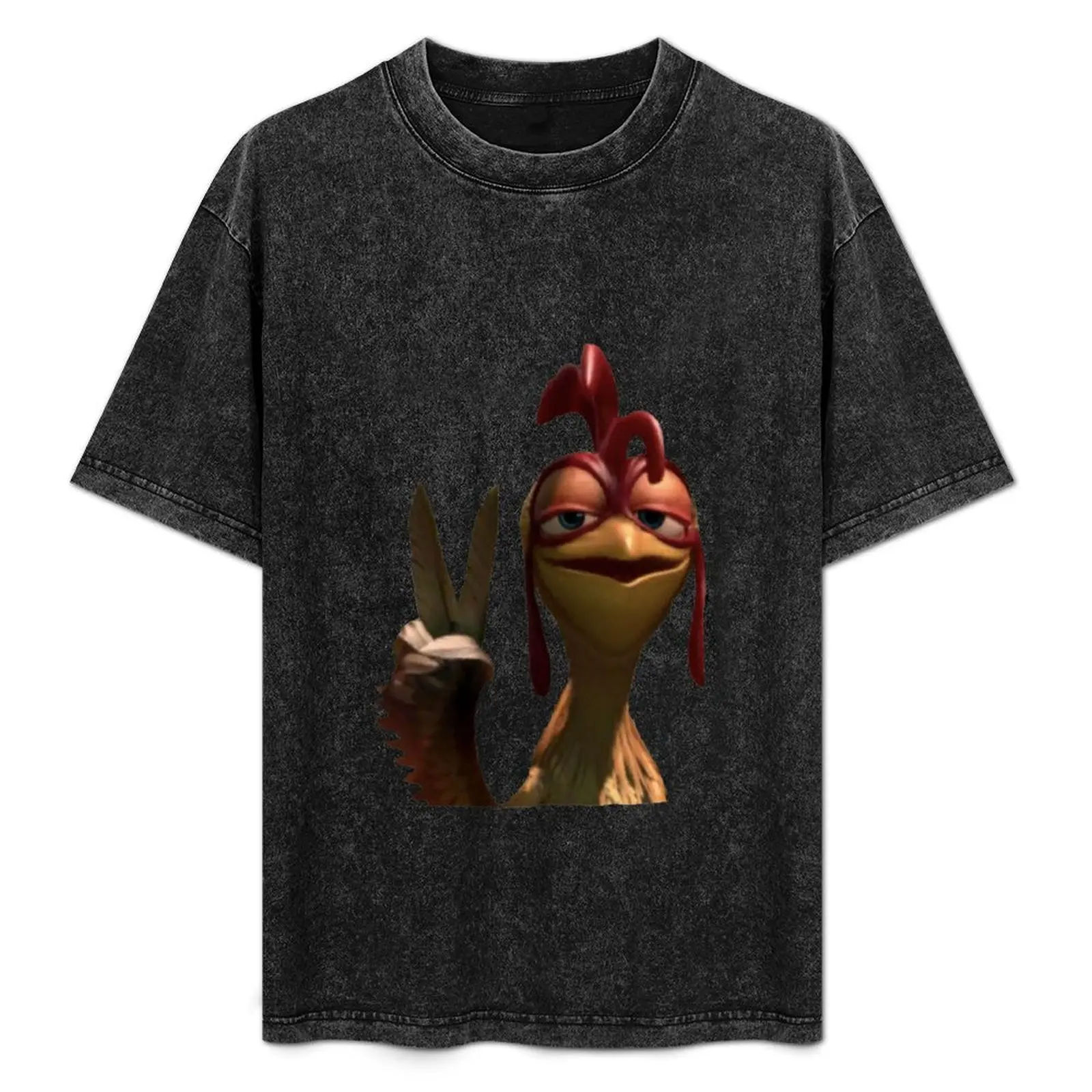 

CHICKEN JOE THE THIRD Sticker T-Shirt Casual Fashion Print Tee Top