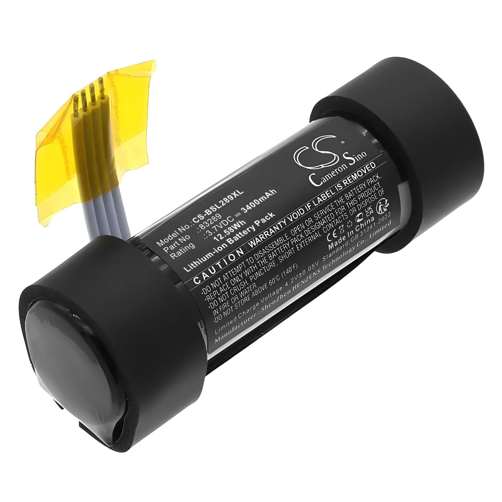 CS Replacement Battery for Bose SoundLink Flex PN:83289 3400mAh / 12.58Wh