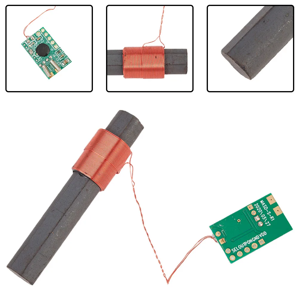 DCF77 Receiver Module Radio Antminer Module Radios Clocks With DCF Antenna 1.1-3.3V 77.5 KHz DCF-1060N-03A JJY-1060N-MASC