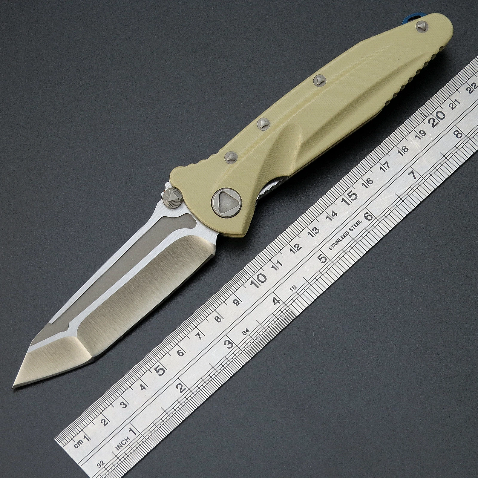 

Eafengrow EF55 Folding Knife D2 Steel Blade Micarta /G10 Handle POCKET Knife for Outdoor Camping Working EDC Tool Knifes