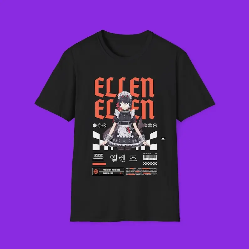 Zenless Zone Zero Shirt | Fan Art Shirt | Ellen Joe Shirt