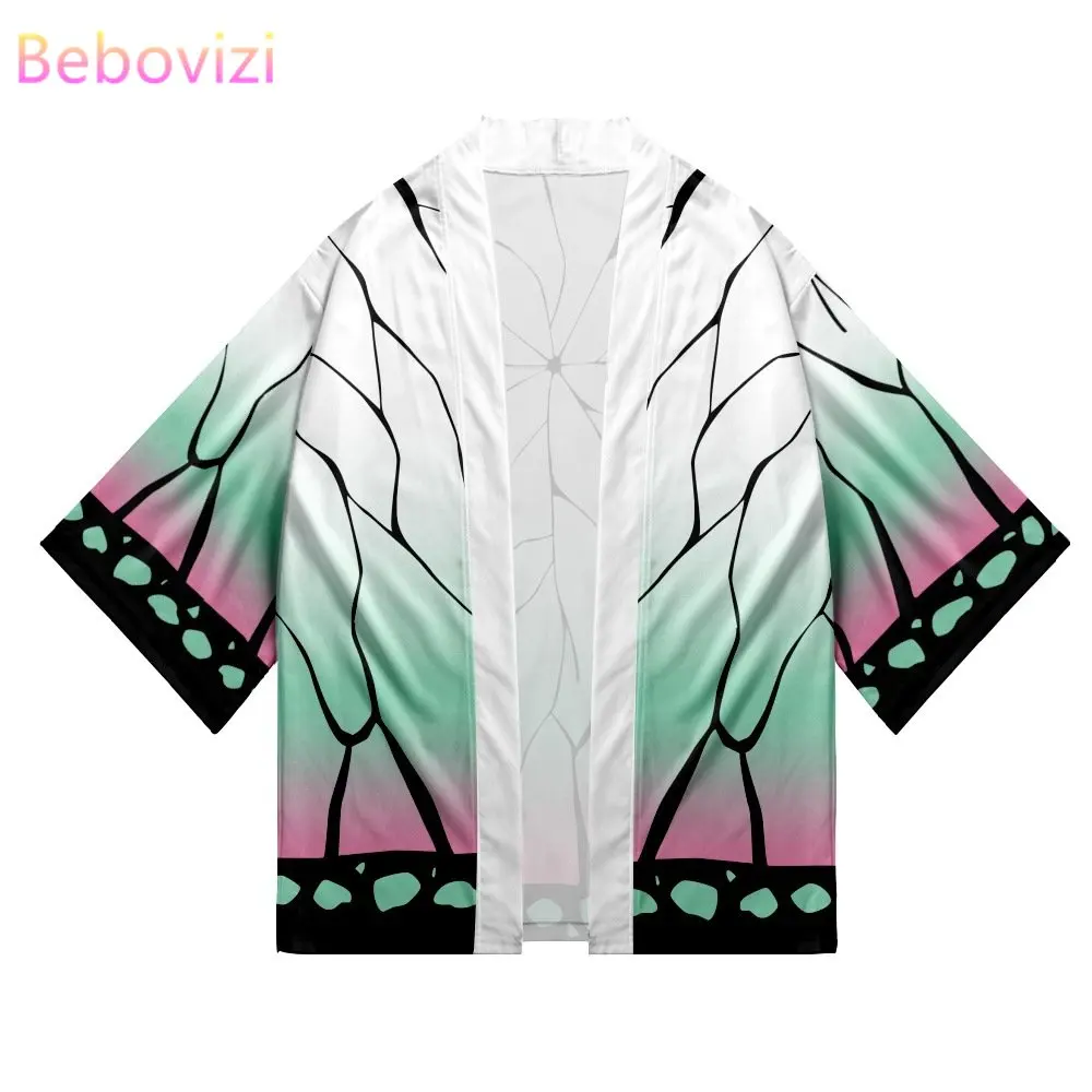 

Traditional Kimono 2023 Japanese Anime Women Men Streetwear Beach Cardigan Yukata Fashion Cosplay Haori Shirts Top