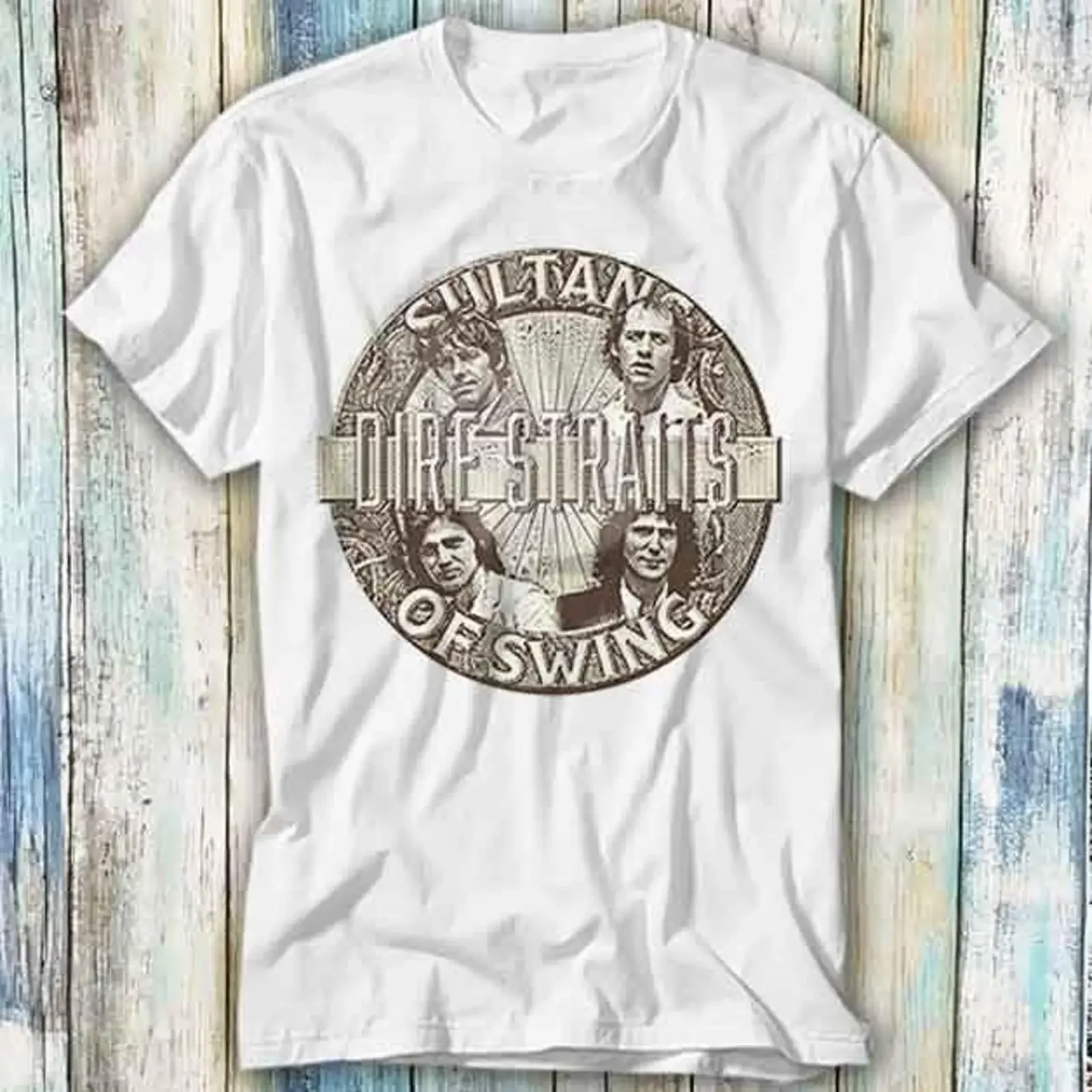 Dire Straits Sultans Of Swing T Shirt Meme Funny Top Style Gamer Movie Music 426 vintage Washed designer clothes fashion