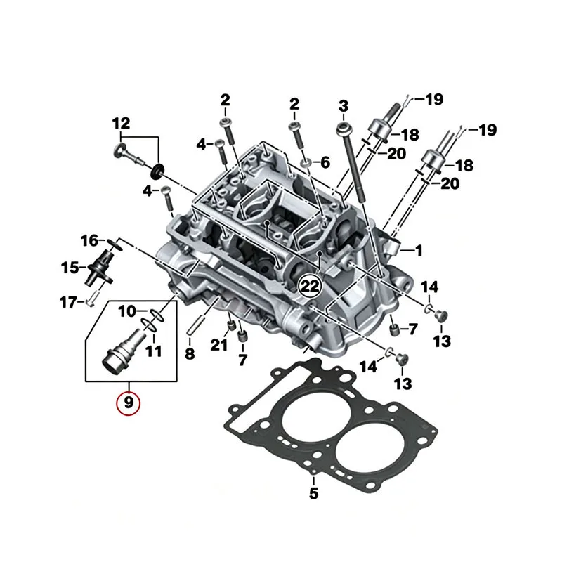 Timing Cam Chain Tensioner O Ring Set FOR BMW F750GS F800GS F850GS ADV F900GS SF F900R F900XR A2 K80 K81 K82 K83 Motorcycle Part