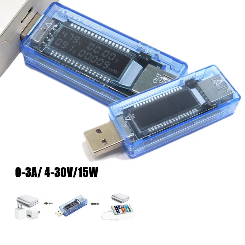 Sạc USB Bút Thử Bác Sĩ, Điện Máy Đo Khuếch Dung Lượng Pin Bút Thử Điện Di Động Đầu Báo