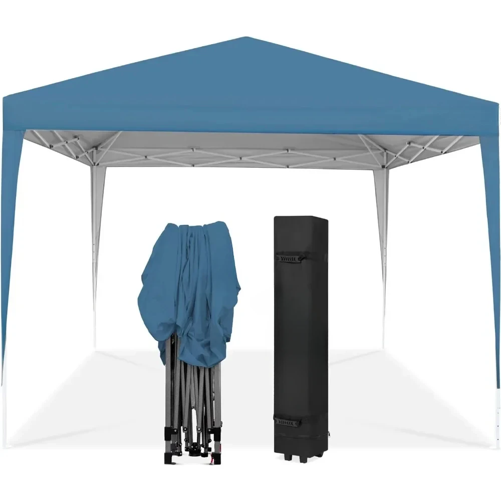 Pop Up Canopy Outdoor Portable Folding Instant Lightweight Gazebo Shade Tent w/Adjustable Height