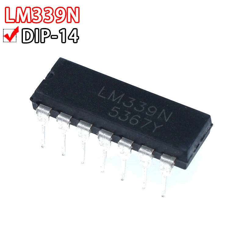 

10PCS LM339N LM339P LM339 Waterproof shell