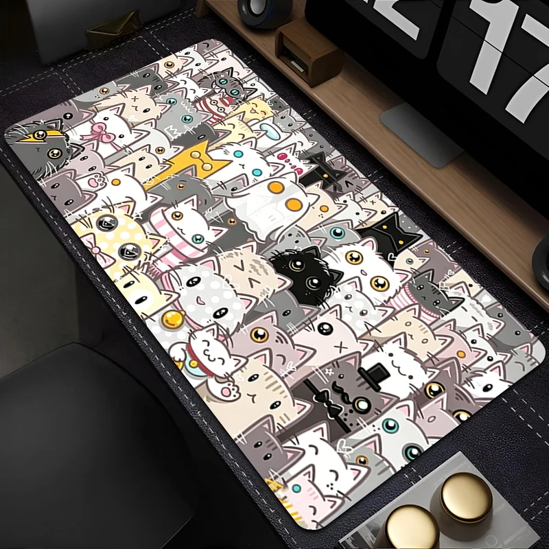 White Cartoon Mouse Pad Gamer  - огляд і ціна Laptop Accessories Essential